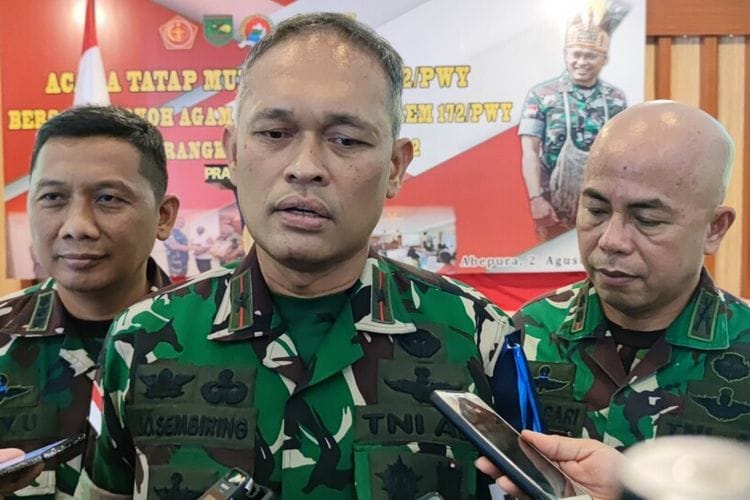 Danrem 172/PWY Brigjen TNI J.O Sembiring, Foto: Ist.