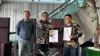 Dinas Kominfo Muba saat penandatanganan MoU dengan PT Micepro Indonesia
