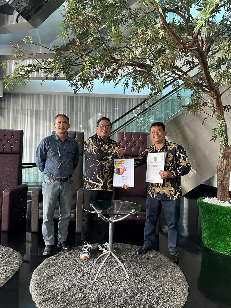 Dinas Kominfo Muba saat penandatanganan MoU dengan PT Micepro Indonesia