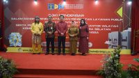 DJKI Mendengar dalam Rangka Peningkatan dan Penguatan Layanan Publik Kekayaan Intelektual, Selasa (7/3)  di Aula Universitas Kader Bangsa Palembang