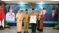 Pelepasan Purnabhakti Staf Ahli Bupati Bidang Politik, Hukum dan Pemerintahan sekaligus Plt Kepala Dinas Sosial, H Ibnu Sa’ad SSos MSi