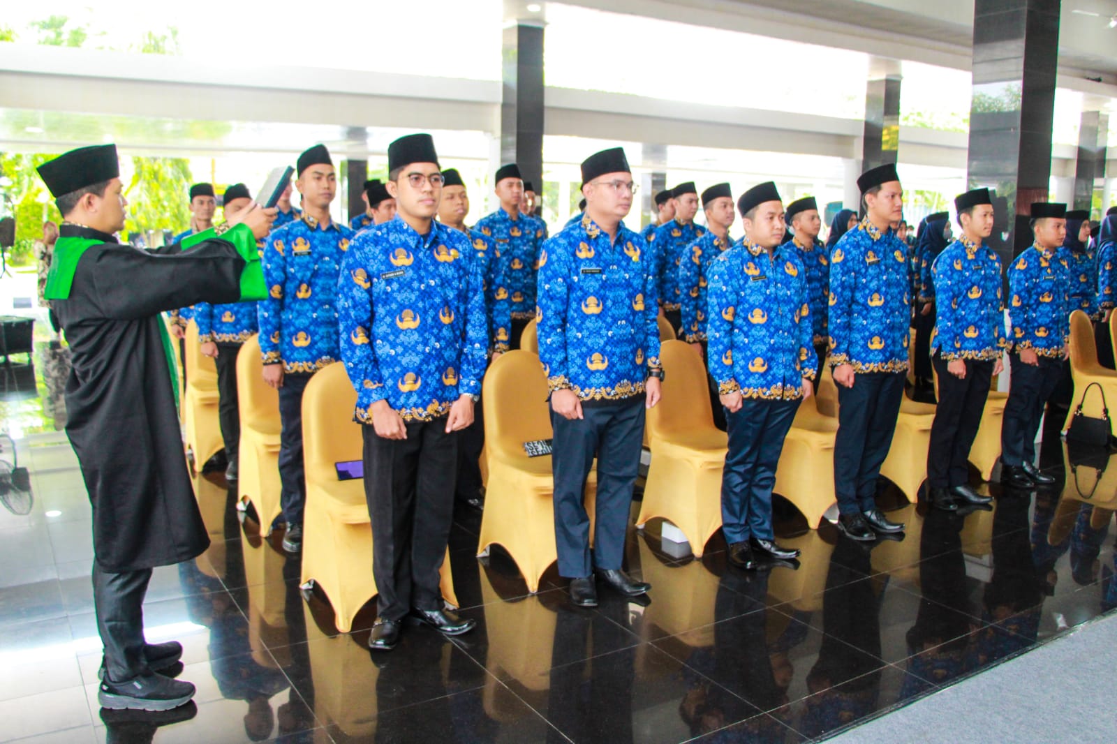 Pengambilan dan pengucapan Sumpah/Janji Pegawai Negeri Sipil di Lingkungan Pemerintah Kabupaten Musi Banyuasin Tahun 2023