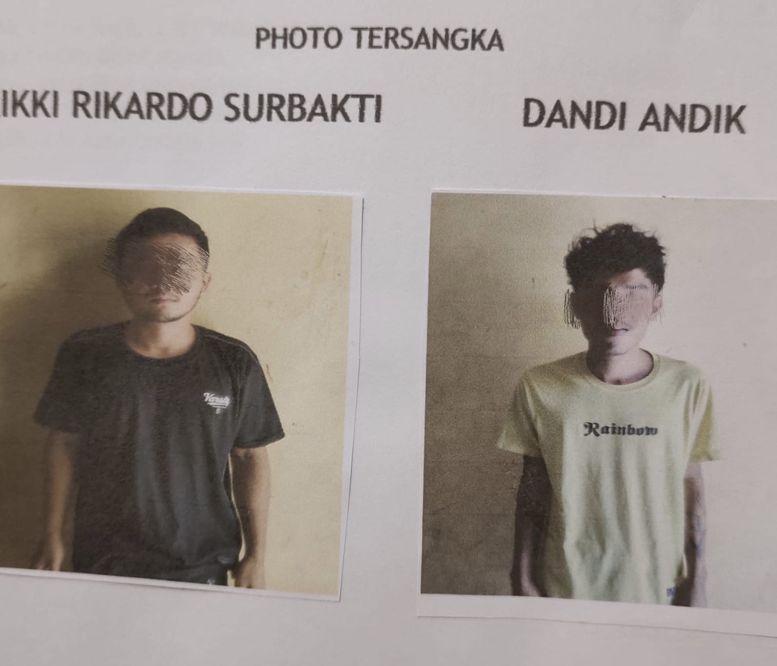 RRS (24), DA (22), AAB (30), tersangka komplotan curanmor saat diamankan Polsek Tuntungan Polrestabes Medan