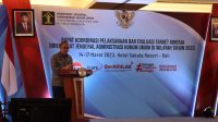 Pembukaan Rapat Koordinasi Pelaksanaan dan Evaluasi Target Kinerja Direktorat Jenderal Administrasi Hukum Umum di Wilayah Tahun 2023