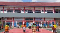 Warga Binaan Lapas Perempuan Palembang saat mengikuti perlombaan dalam rangka Hari Bhakti Pemasyarakat ke059. Jumat (17/3/2023)