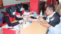 Lapas Sekayu bekerja sama dengan Palang Merah Indonesia (PMI) Kabupaten Musi Banyuasin menyelenggarakan kegiatan donor darah, Sabtu (18/3/2023)
