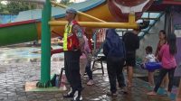 Polsek Cipaku melaksanakan monitoring di kawasan obyek wisata Waterboom Cipangalun