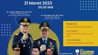 Flyer digital seminar Obrolan Peneliti (OPINI) KEBIJAKAN yang akan mengangkat tema “Urgensi Pengelolaan Royalti di Bidang Literasi