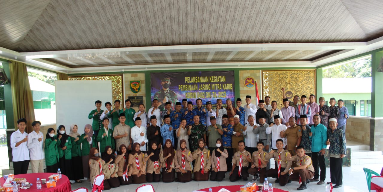Pembinaan Jaring Mitra Karib Tahun 2023 dengan mengusung tema “Mewujudkan Binter TNI AD yang adiktif melalui kegiatan pembinaan jaring mitra karib di wilayah guna mengoptimalkan deteksi dini, cegah dini, temu cepat dan lapor cepat bagi Apkowil,” Senin (20/3/32023)