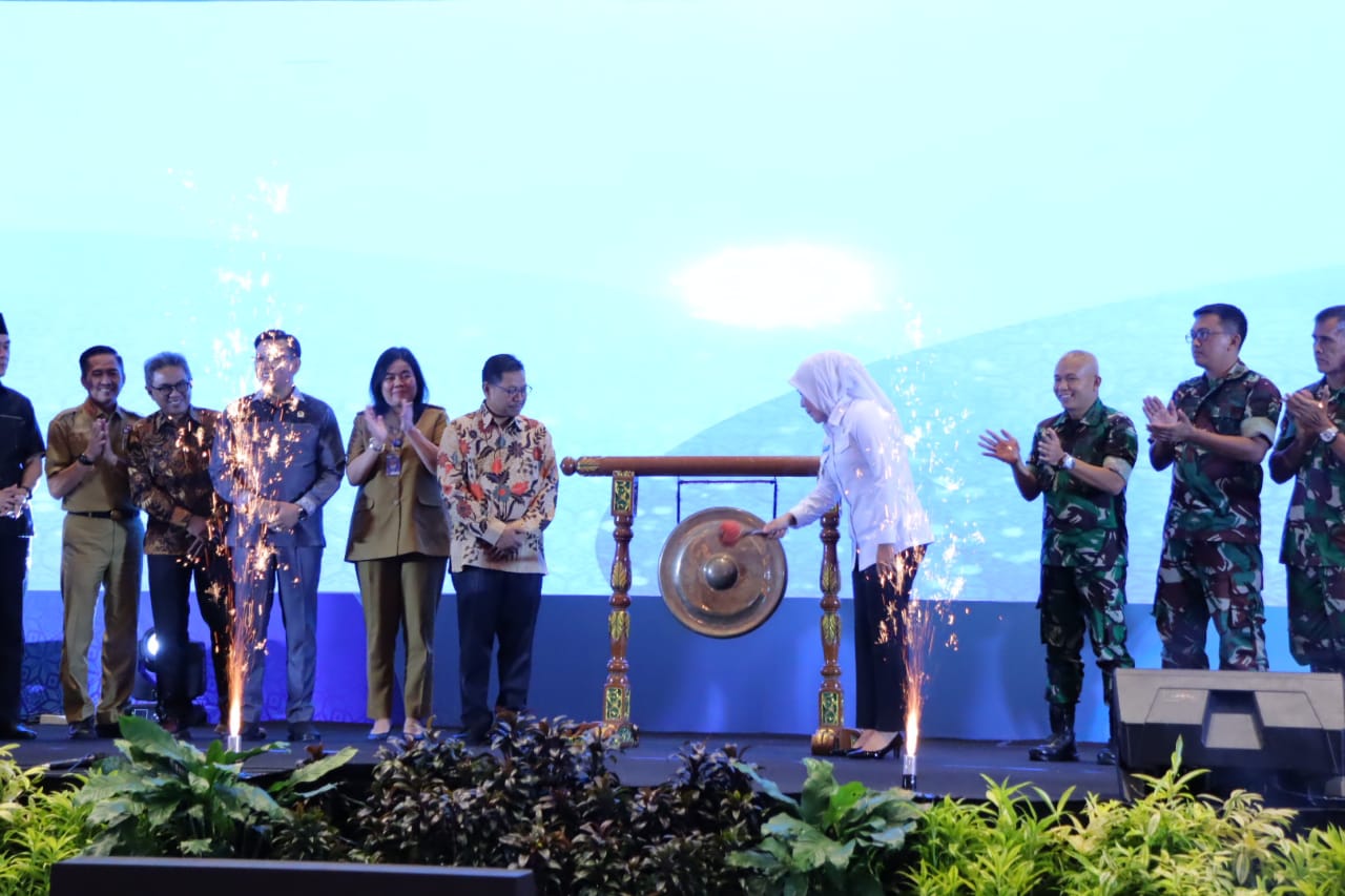 Wawako Palembang Fitrianti Agustinda saat membuka Rencana Kerja Pemerintah Daerah (RKPD) tingkat Kota Palembang