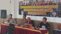 Satuan Lalu Lintas Polres Ciamis Polda Jabar melaksanakan sosialisasi tentang safety driving