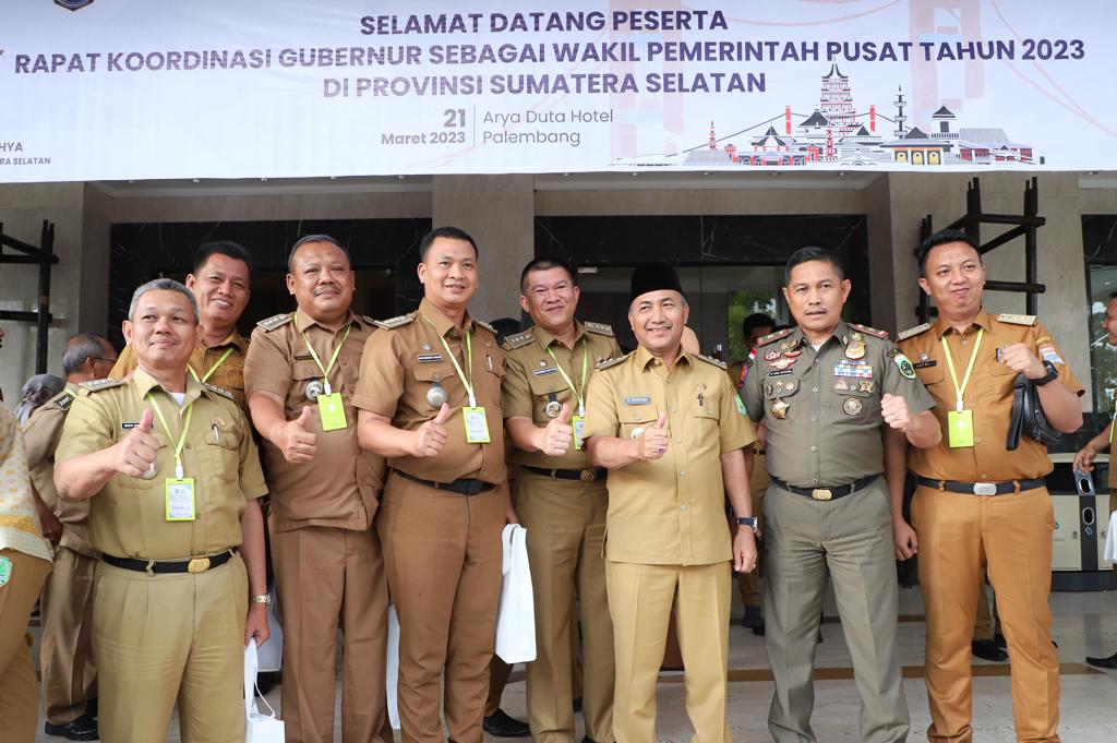 mendapatkan Penghargaan Batas Daerah Antar Kabupaten/Kota di Provinsi Sumatera Selatan Tahun 2014-2022