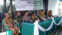 Personel Polsek Cihaurbeuti Polres Ciamis Polda Jabar menghadiri sosialisasi sekolah lapang tematik pertanian organik