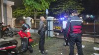 Personel Satuan Samapta Polres Ciamis Polda Jabar melaksanakan patroli biru