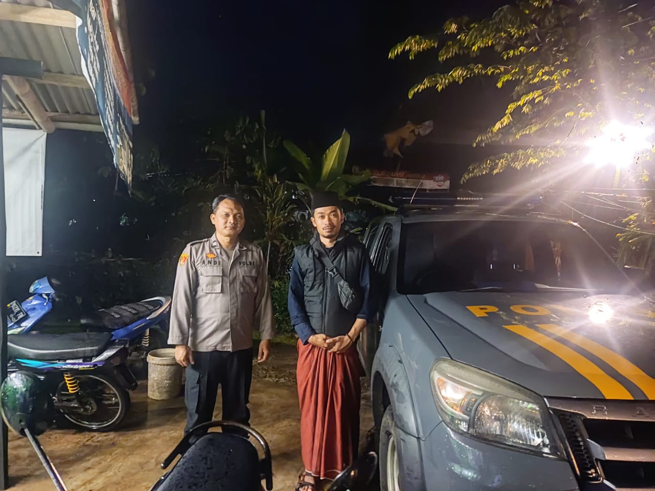 Polsek Rajadesa Polres Ciamis Polda Jabar secara masif melakukan patroli KRYD.