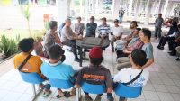 Polres Ciamis Polda Jawa Barat melaksanakan silaturahmi bersama para supir atau driver angkutan kota dan elf Terminal Ciamis