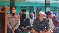 Kapolsek Rajadesa Polres Ciamis Polda Jawa Barat AKP Hj. Iis Yeni Idaningsih, melaksanakan safari Ramadan 1444 H