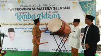 Pembukaan lomba adzan se-Sumsel dari umur 12 sampai 25 tahun yang bertema "Alunan Adzan Gebyar Ramadhan Sriwijaya Sukses Dunia Sukses Akhirat,", Senin (27/3/2023)
