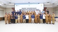 Pj Bupati Apriyadi Mahmud menghadiri langsung Rapat Koordinasi Percepatan Pembangunan Jaringan Listrik Desa