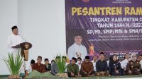 Bupati Ciamis Dr H Herdiat Sunarya membuka secara resmi Pesantren Ramadhan Tingkat Kabupaten Ciamis 1444 H, pada Rabu (29/3/2023)