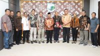 Pj Bupati Muba Drs H Apriyadi MSi menerima Jajaran PT Medco Energi E&P Grissik Ltd