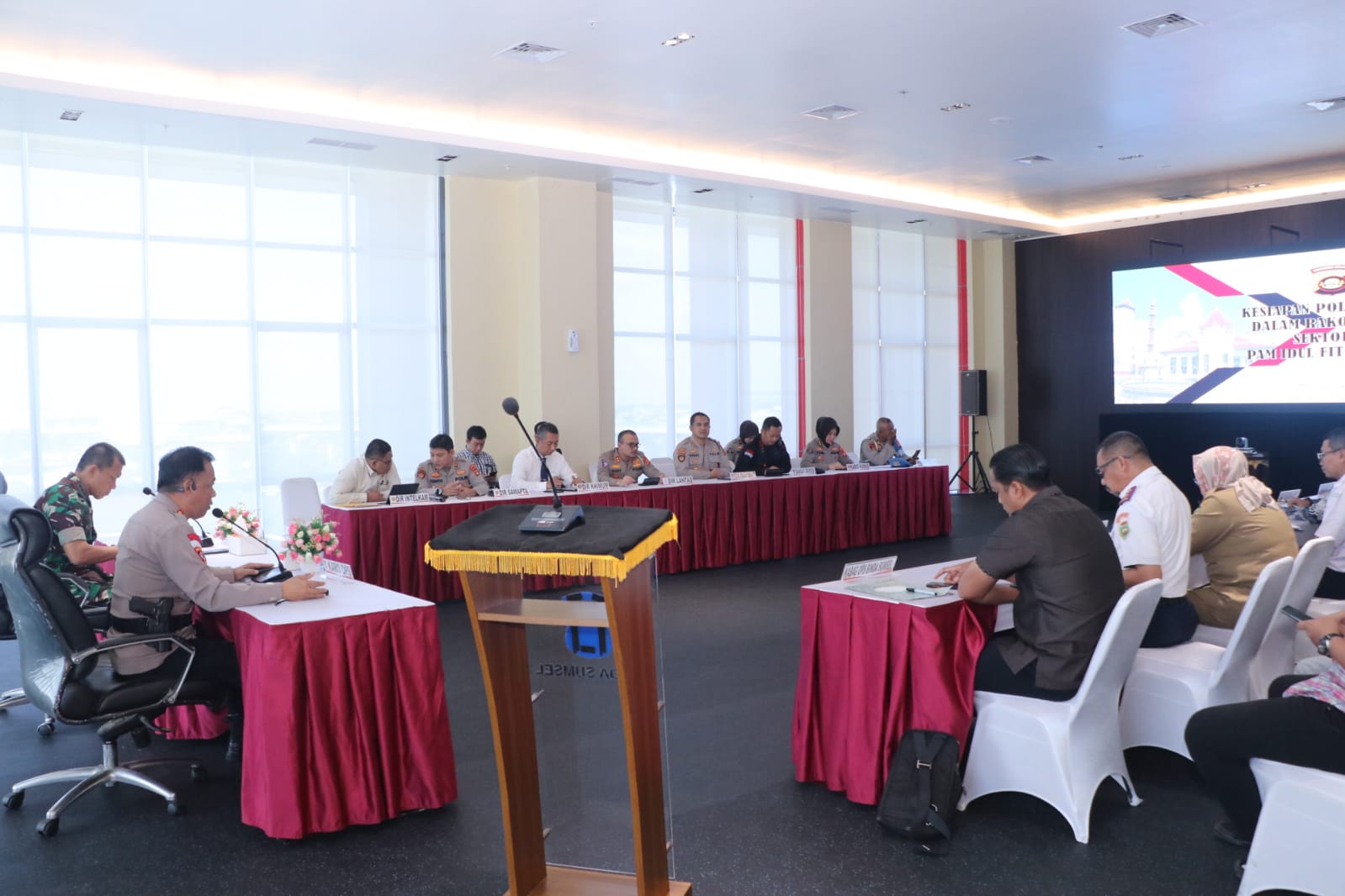 menggelar rapat koordinasi awal lintas sektoral dalam rangka kesiapan Operasi Ketupat 2023