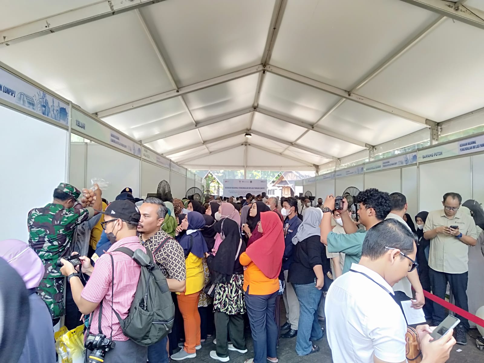 Peluncuran Gerakan Nasional Pengendalian Inflasi Pangan (GNPIP), Rabu (5/4/2023)
