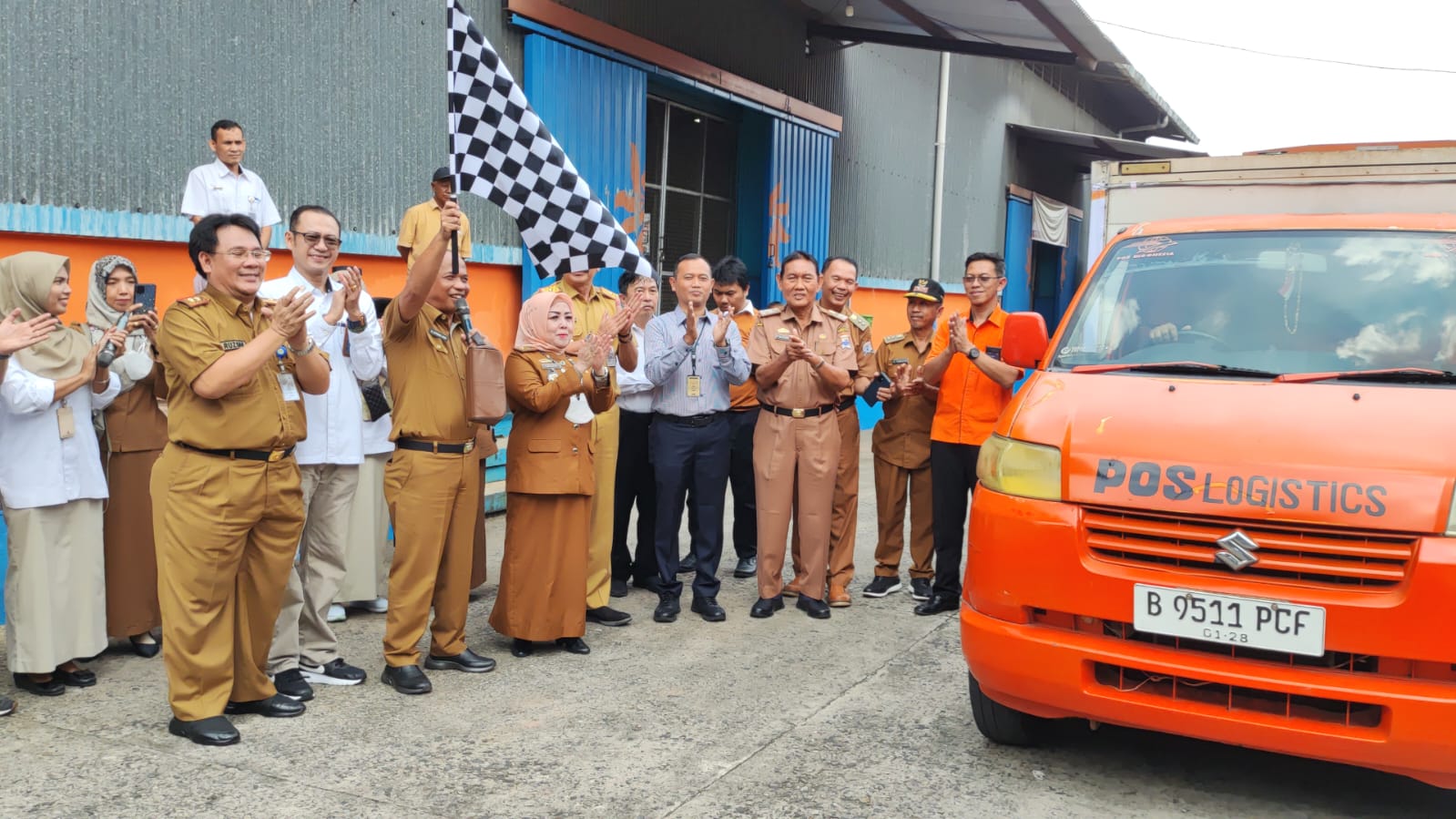 Pelepasan penyaluran cadangan beras pemerintah untuk bantuan pangan tahun 2023, Rabu (5/4/2023)