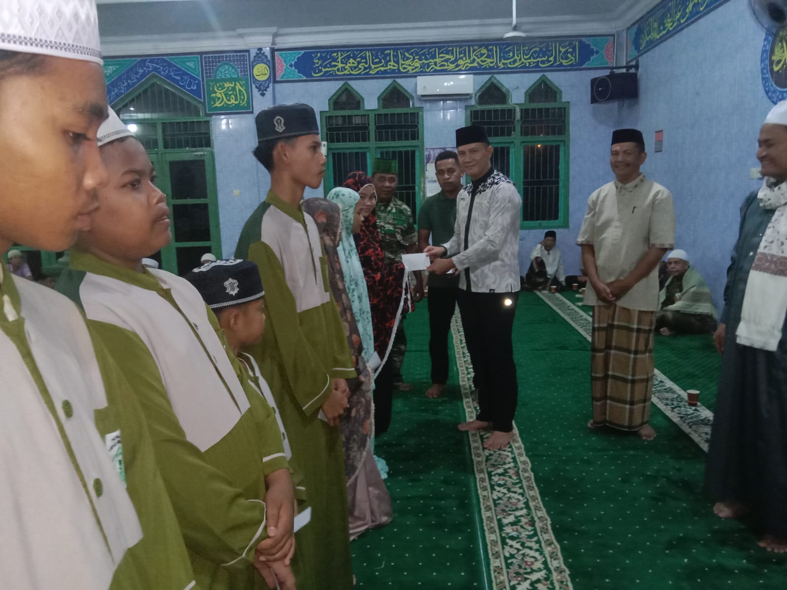 Kodim 0402 OKI melaksanakan peringatan malam Nuzulul Qur’an