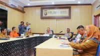 Rapat Koordinasi Lintas Sektoral Ops Ketupat Musi – 2023 dengan Polda Sumatera Selatan Secara Virtual di Ruang Command Center Polres Muba, Selasa (11/04/2023)