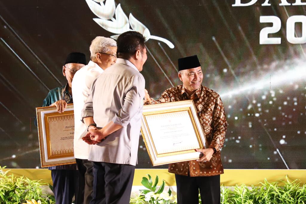 Gubernur Sumsel Herman Deru saat Musyawarah Perencanaan Pembangunan Rencana Kerja Pemerintah Daerah (MUSRENBANG RKPD) Provinsi Sumatera Selatan Tahun 2024 di Ballroom Hotel Novotel Palembang, Kamis (13/4/2023)