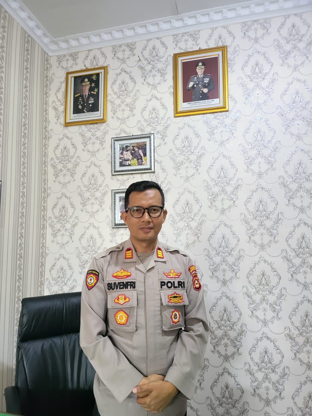 Kapolsek Sekayu AKP Suventri SH
