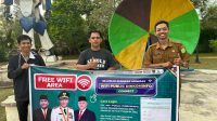 Pemerintah Kabupaten Musi Banyuasin melalui Dinas Komunikasi dan Informatika menyediakan fasilitas internet gratis bagi masyarakat Musi Banyuasin