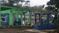 Kondisi makam Nike Ardilla di TPU Cidudu, Kampung Lebaklipung, Desa Imbanagara, Kecamatan Ciamis, Kabupaten Ciamis, Jawa Barat