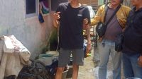 Unit Reskrim Polsek SU II saat menangkap FR (23), pelaku penganiayaan hingga korban meninggal dunia