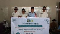 Kalapas Sekayu, Ronald Heru Praptama resmi menutup program pembinaan pesantren kilat Ramadan