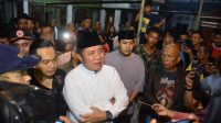 Usai Gelar Sholat Tarawih, Herman Deru Tinjau Lokasi Kebakaran di Kelurahan 27 Ilir  Palembang (Dok. Humas Pemprov Sumsel)