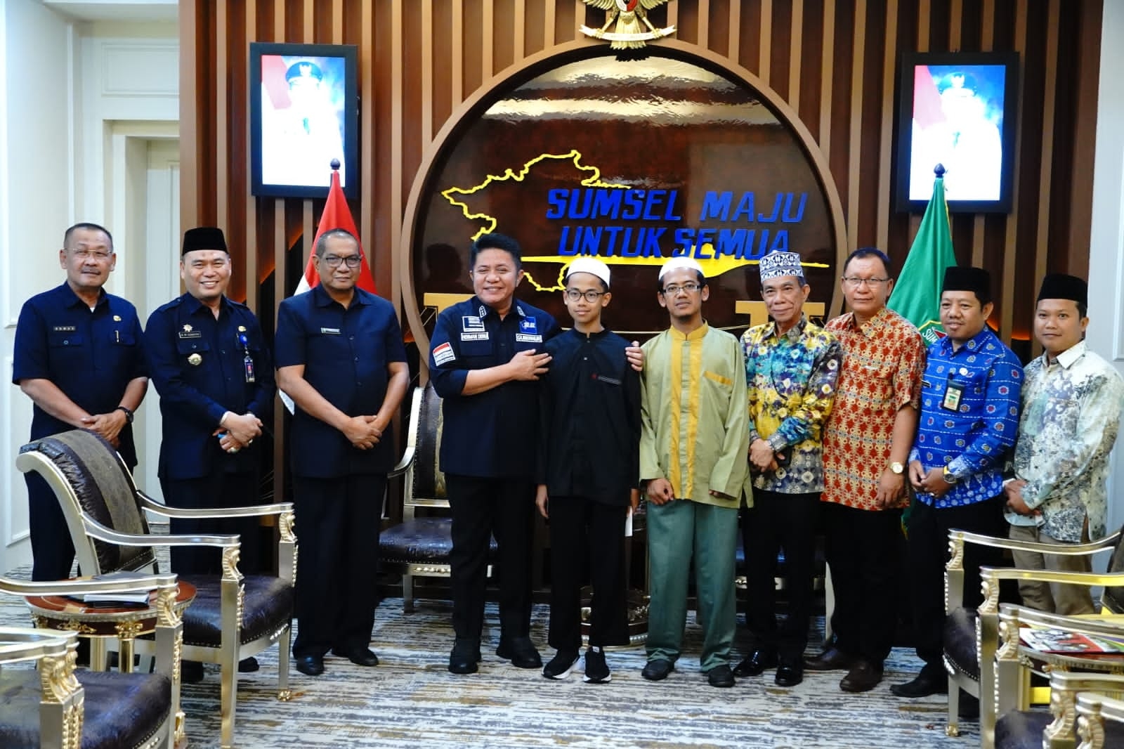 Herman Deru Bangga Sabiq Bil Khoirot Wakili Indonesia di Ajang MTQ Internasional (Dok. Humas Pemprov Sumsel)
