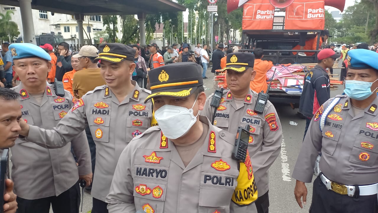 Kapolrestabes Palembang Kombes Pol Harryo Sugihhartono
