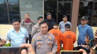 Kapolsek SU I, Kompol A Firdaus saat memberikan keterangan pers di depan wartawan