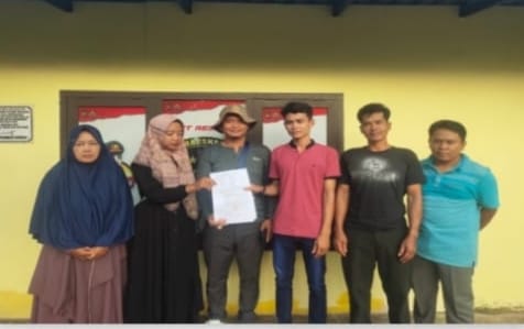 Polsek Keluang Muba Lakukan Restorative Justice Terhadap Kasus KDRT