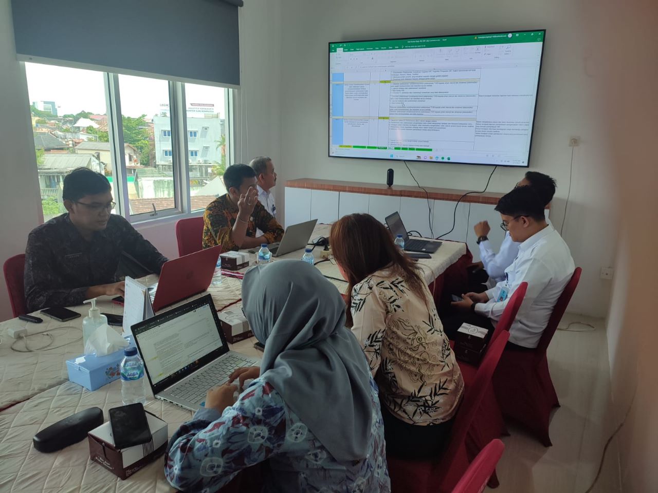 Kantor Wilayah Kementerian Hukum dan HAM Sumatera Selatan menerima kunjungan kerja dari Inspektorat Jenderal Kemenkumham RI