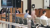 Suasana di Pengadilan Negeri (PN) Toikor Palembang Jumat (5/5/23)