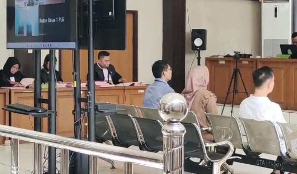 Suasana di Pengadilan Negeri (PN) Toikor Palembang Jumat (5/5/23)
