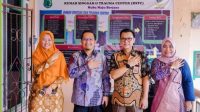 Kepala Dinas Sosial Muba Ardiansyah SE MM menyambut kunjungan Direktur RSUD Sekayu yang berkesempatan meninjau Rumah Singgah dan Trauma Center (RSTC) Muba Maju Berjaya