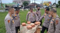 Wakapolda Sumsel Brigjen Pol M.Zulkarnain SIK MSi melakukan kunjungan kerja (kunker)  ke polsek Indralaya Polres Ogan Ilir Selasa (09/05/ 2023).