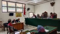 Suasana di Pengadilan Negeri Palembang, Kamis (11/5/2023)