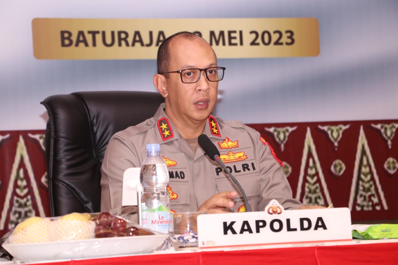 Kapolda Sumsel, Irjen Pol A Rachmad Wibowo SIK