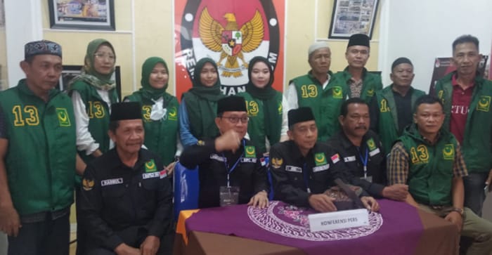 PBB OKI Daftarkan Bacaleg  ke KPU Kabupaten OKI