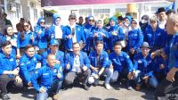 Partai Demokrat OKI resmi mendaftarkan berkas pencalonan Bacaleg mereka ke KPU OKI, Sabtu (13/05/2023)